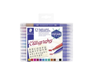 Staedtler Kalligrafiepen Duo 2,0+3,5 assortiment (12)